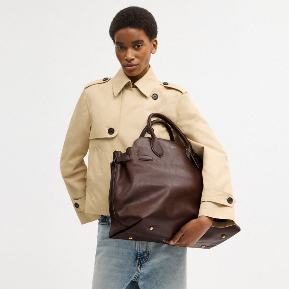 Coach Soft Empire Carryall Bag 48 Brass Maple