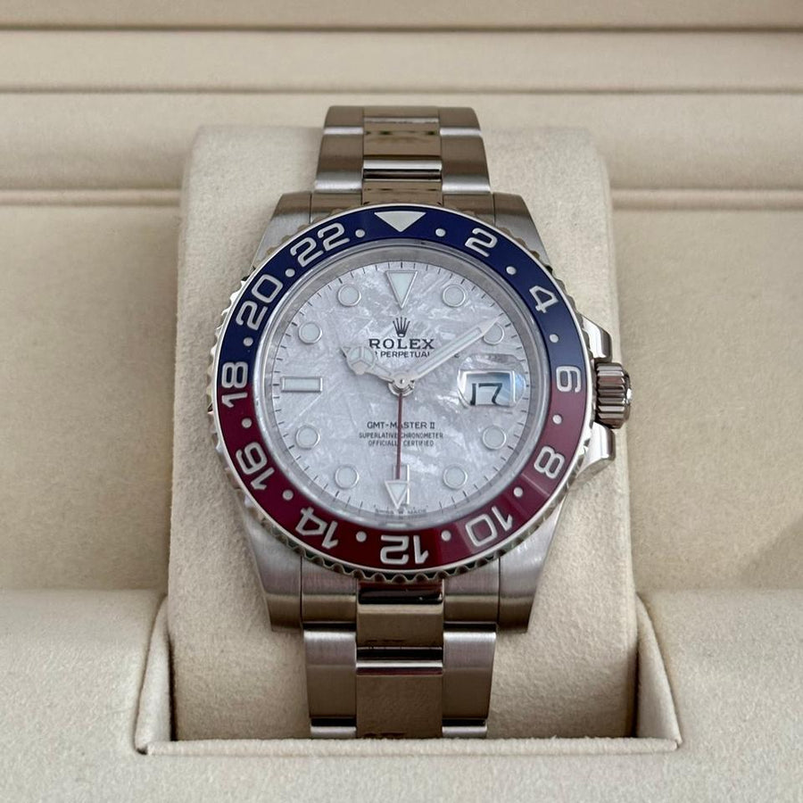 Rolex | GMT-Master II | 126719BLRO | Yellow gold | 40 mm | Rubber | Meteorite | Automatic