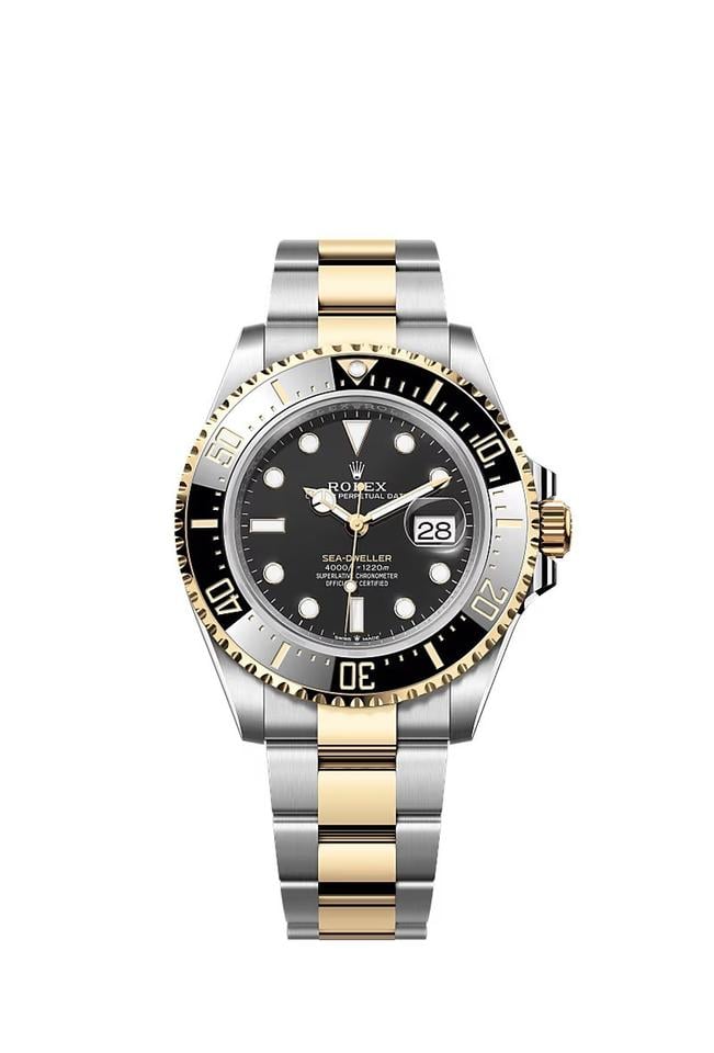 Rolex | Sea-Dweller | 126603 | Steel | 44 x 43 mm | Gold/Steel | Black | Automatic