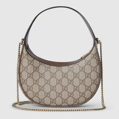 GUCCI Ophidia Small Shoulder Bag – Beige Brown