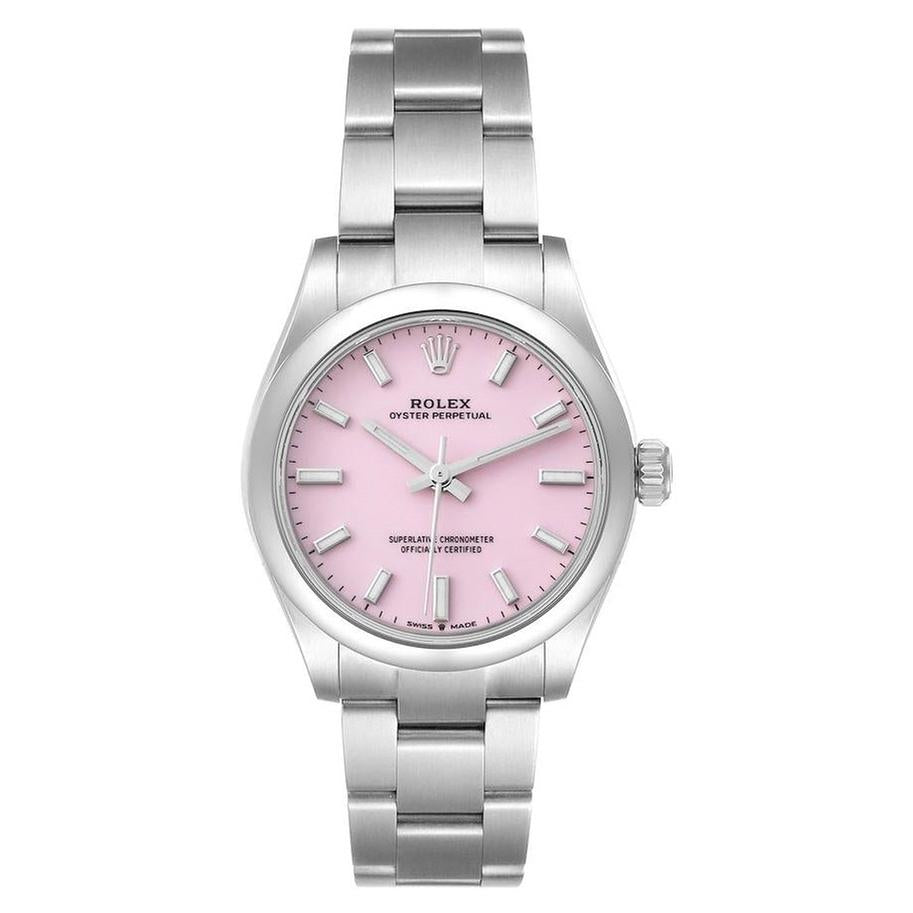 Rolex | Oyster Perpetual | 277200-0004 | Steel | 31 mm | Steel | Pink | Automatic