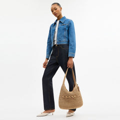 Coach Brooklyn Shoulder Bag 34 Brass Natural