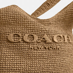 Coach Brooklyn Shoulder Bag 34 Brass Natural