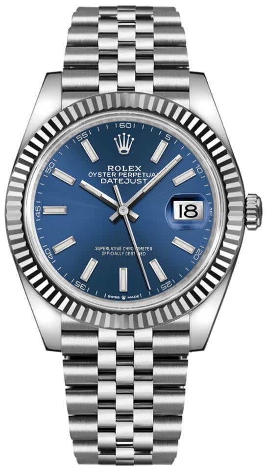 Rolex | Datejust | 126334-0002 | Steel | 41 mm | Steel | Blue | Automatic