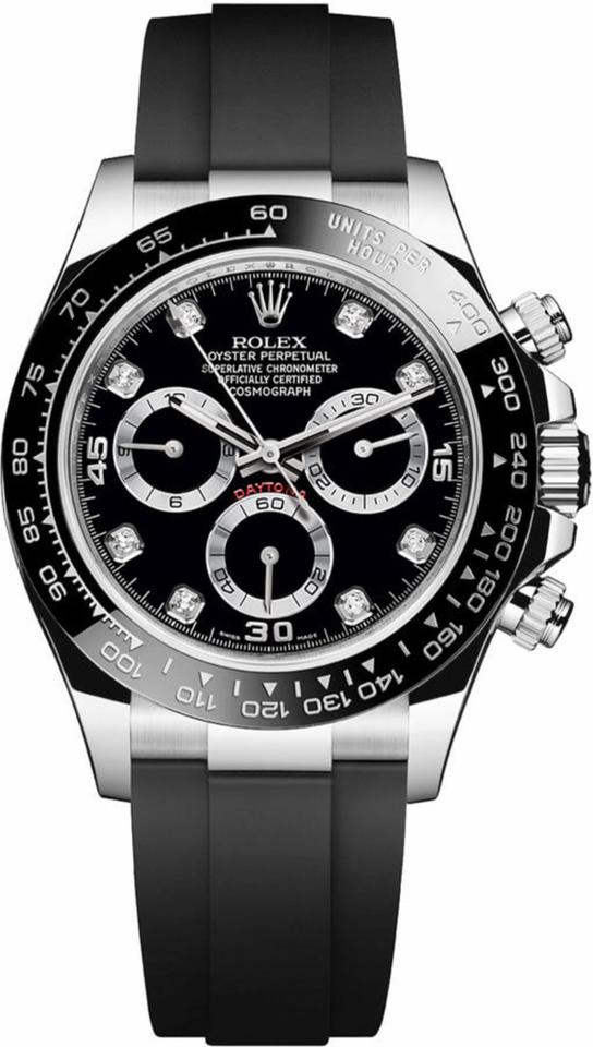 Rolex | Daytona | 116519LN-0025 | White gold | 40 mm | Rubber | Black | Automatic