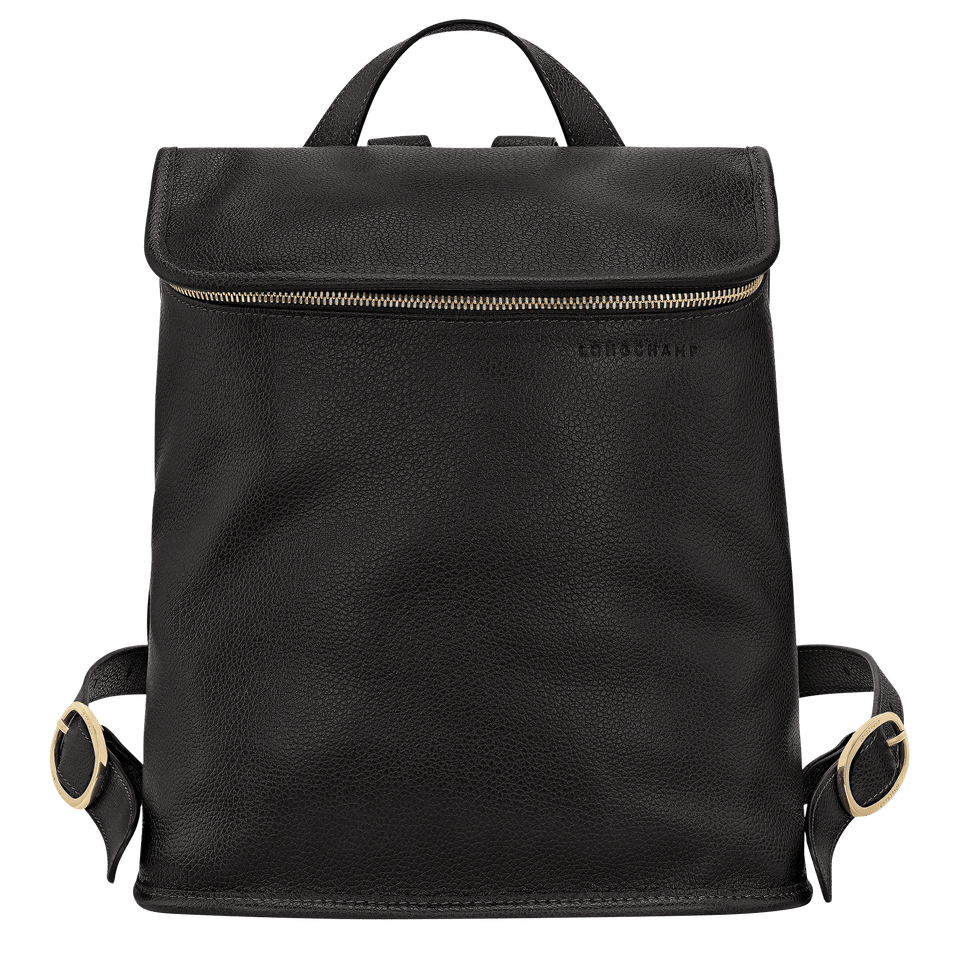 Longchamp Le Foulonné M Backpack Black