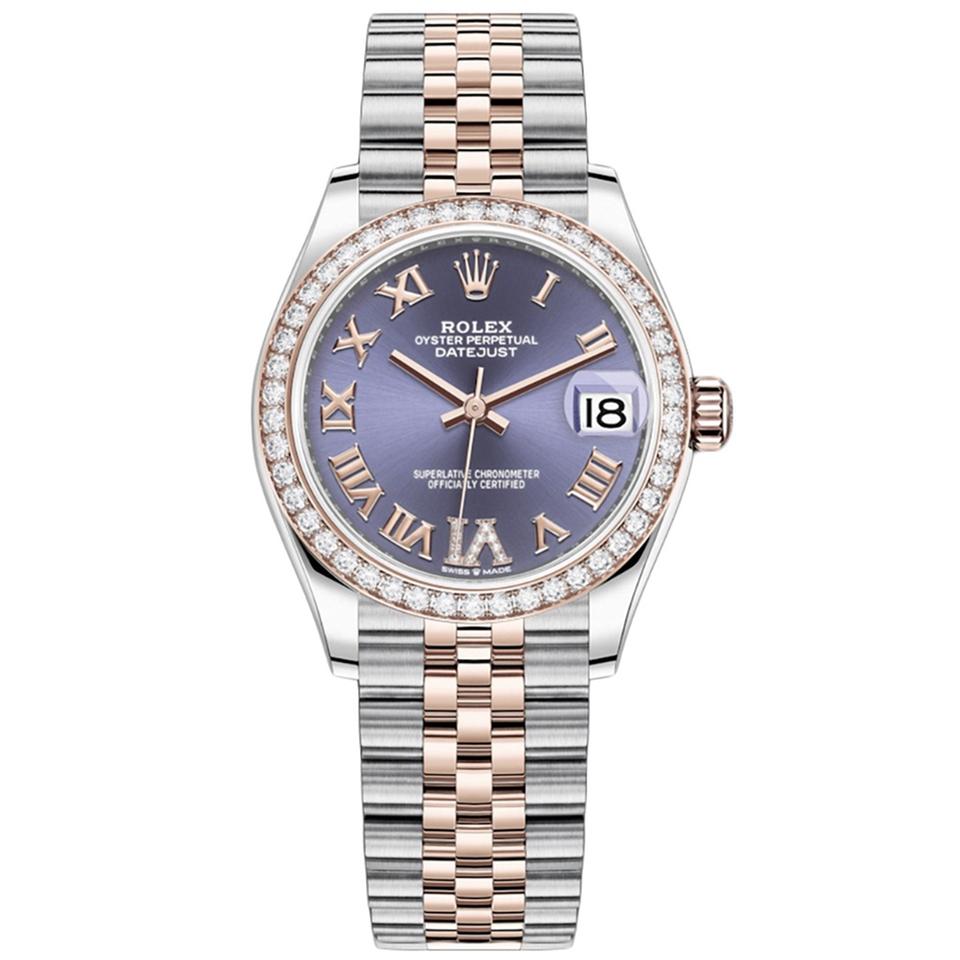Rolex | Datejust | 278381RBR | Steel | 31 mm | Gold/Steel | Purple | Automatic