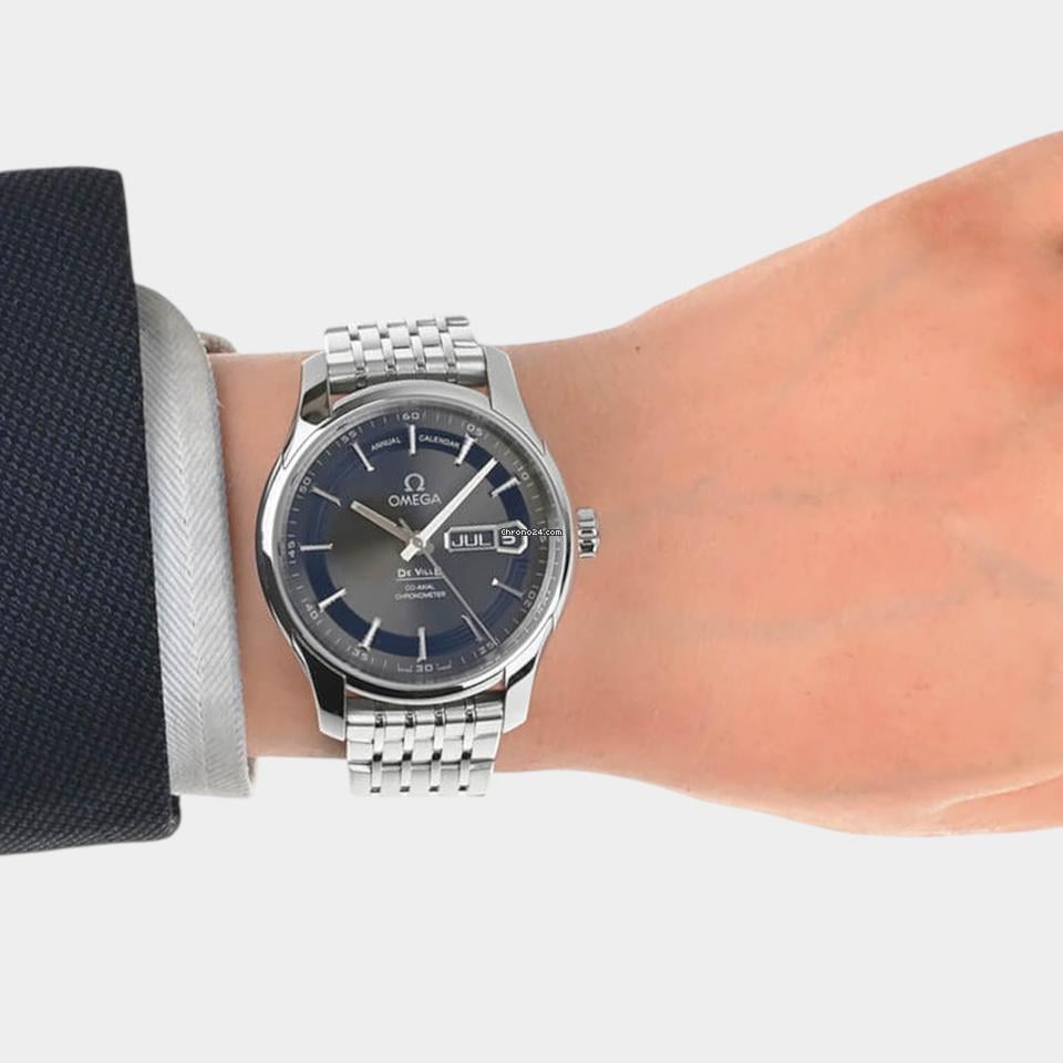 Omega De Ville Hour Vision Co-Axial Chronometer Annual Calendar Automatic / Steel / 41mm / Box&Papers / 431.30.41.22.06.001