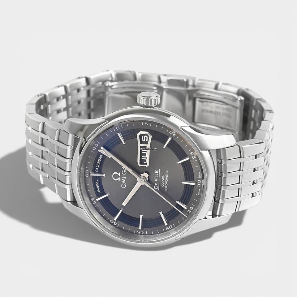 Omega De Ville Hour Vision Co-Axial Chronometer Annual Calendar Automatic / Steel / 41mm / Box&Papers / 431.30.41.22.06.001