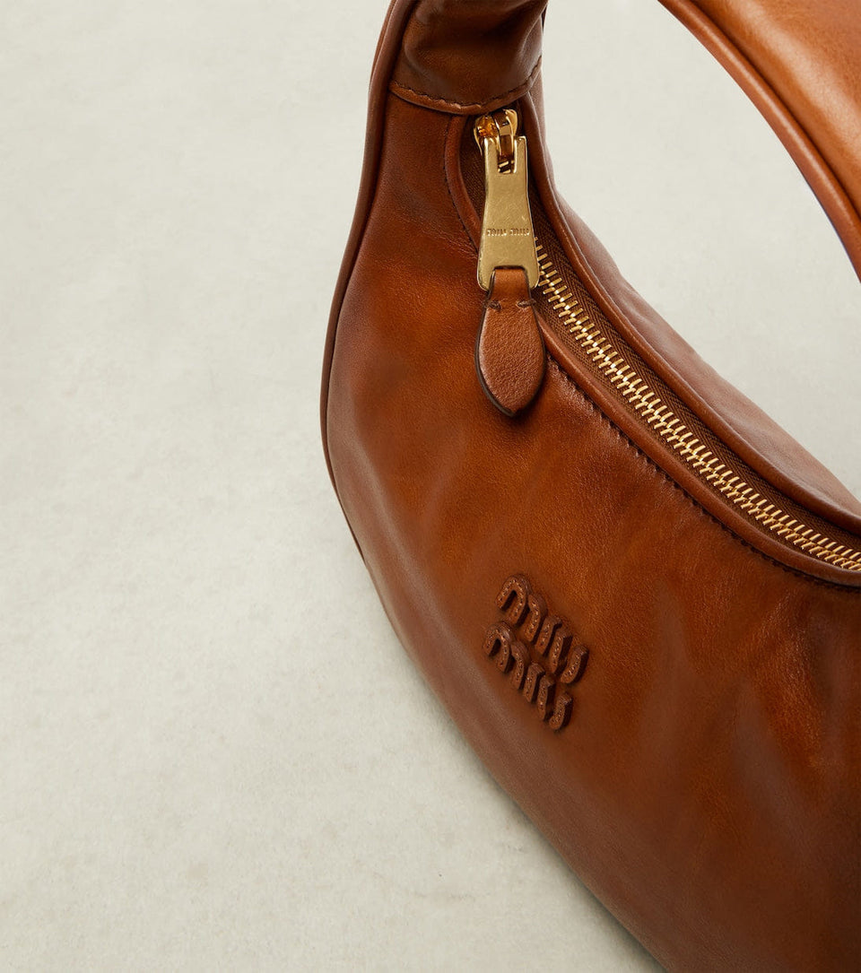 Miu Miu Wander leather shoulder bag