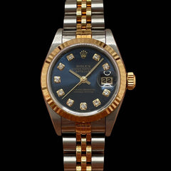 Rolex | Datejust | 69173 | Steel | 26 mm | Gold/Steel | Blue | Automatic