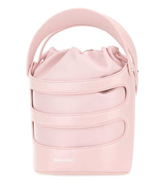 Pastel Pink Leather The Rise Bucket Bag