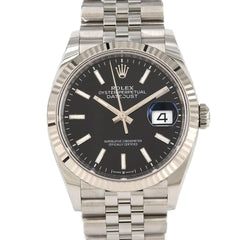 Rolex | Datejust | 126234 | White gold and steel | 36 mm | Steel | Automatic