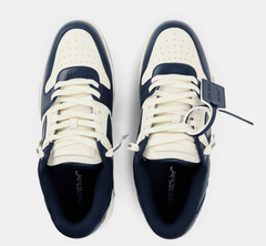 OFF WHITE Men's Out Of Office Classic Trainers, Trademark Branding 'White/Navy'