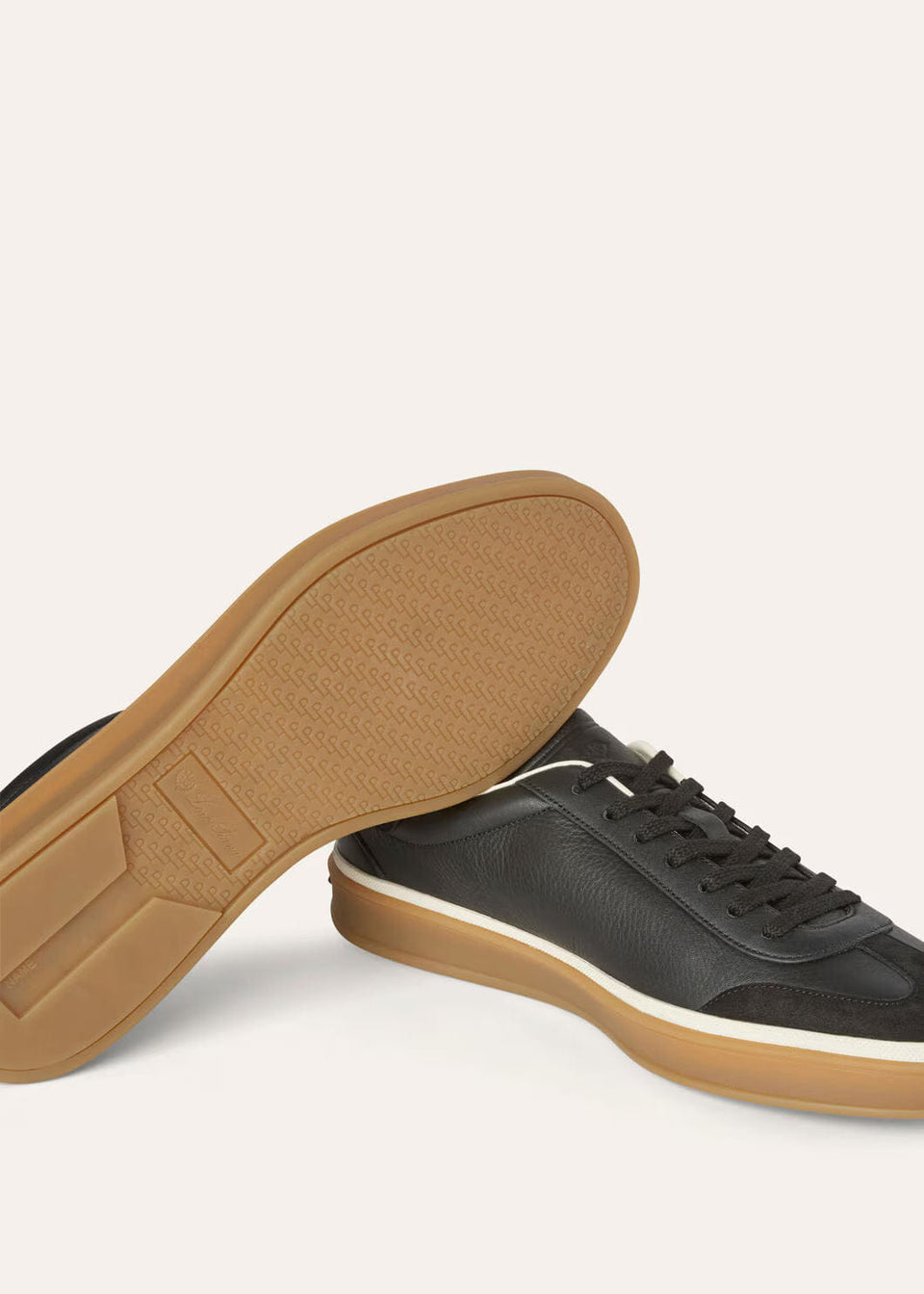 LoroPiana Tennis Walk Sneaker Black