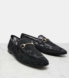 Gucci Jordaan Horsebit leather loafers