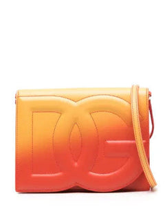 DG logo-embossed ombré-print crossbody bag