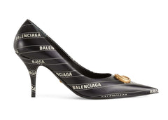 Gucci X Balenciaga The Hacker Project Knife Pump Black Womens