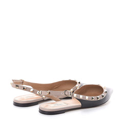 Valentino Garavani Nappa Rockstud Slingback Flats