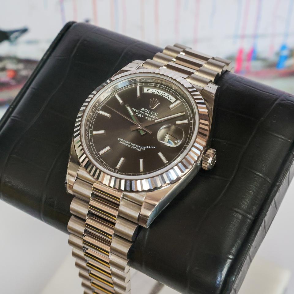 Rolex | Day-Date | 228239 | White gold | 40 mm | White gold | Automatic