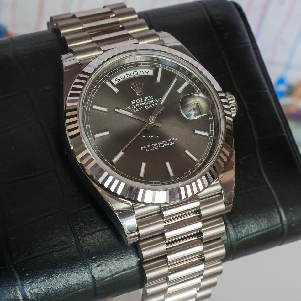 Rolex | Day-Date | 228239 | White gold | 40 mm | White gold | Automatic