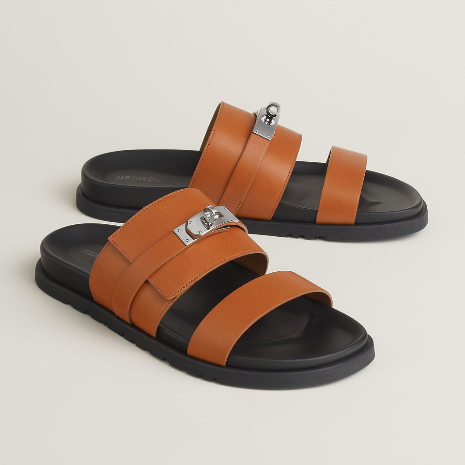 Hermes Jackson Sandal Noir