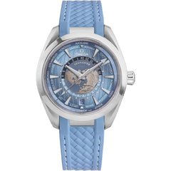 Omega Seamaster Aqua Terra Worldtimer150 M GMT Worldtimer Co-Axial 43mm 220.12.43.22.03.002 SUMMER BLUE