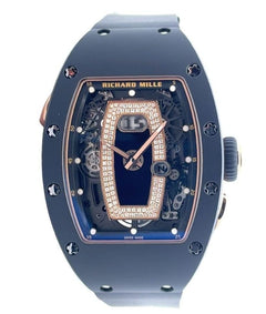 Richard Mille Onyx Dial Inlay Rose Gold Diamond Black Ceramic