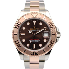 Rolex | Yacht-Master | 268621 | Rose gold and steel | 37.0 mm | Brown | Automatic