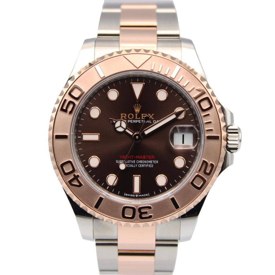 Rolex | Yacht-Master | 268621 | Rose gold and steel | 37.0 mm | Brown | Automatic