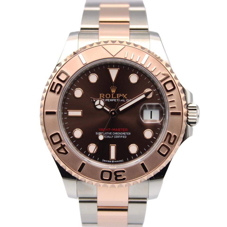 Rolex | Yacht-Master | 268621 | Rose gold and steel | 37.0 mm | Brown | Automatic