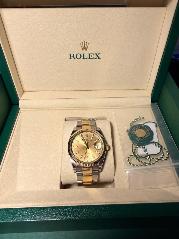 Rolex Oyster 36 MM Oyster Steel and Yellow gold Champagne Colour Rolex Oyster 36 MM Oyster Steel and Yellow gold Champagne
