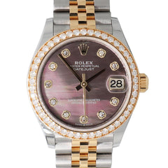 Rolex | Datejust | 278383RBR | Steel | 31 mm | Gold/Steel | Black | Automatic