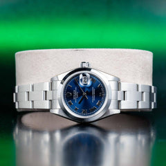 Rolex | Oyster Perpetual | 79160 | Steel | 26 mm | Steel | Blue | Automatic