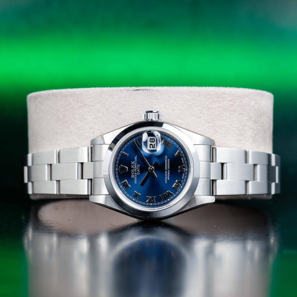 Rolex | Oyster Perpetual | 79160 | Steel | 26 mm | Steel | Blue | Automatic