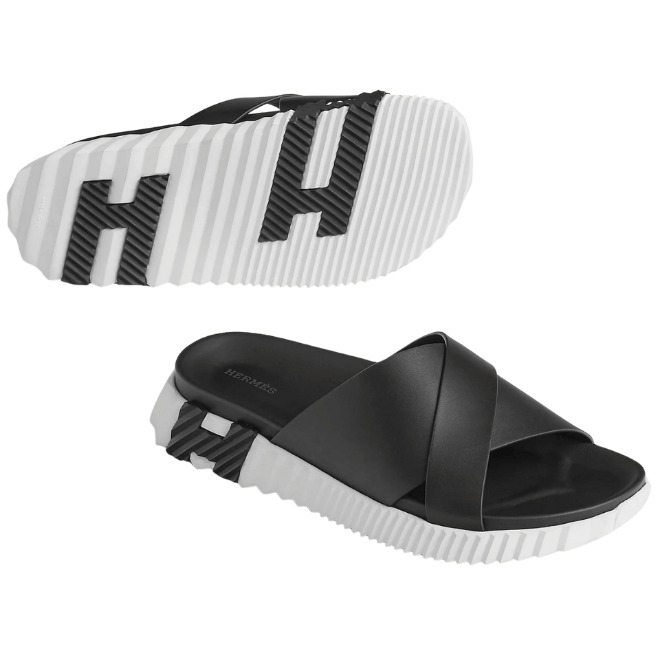 Hermes Infra Sandal black