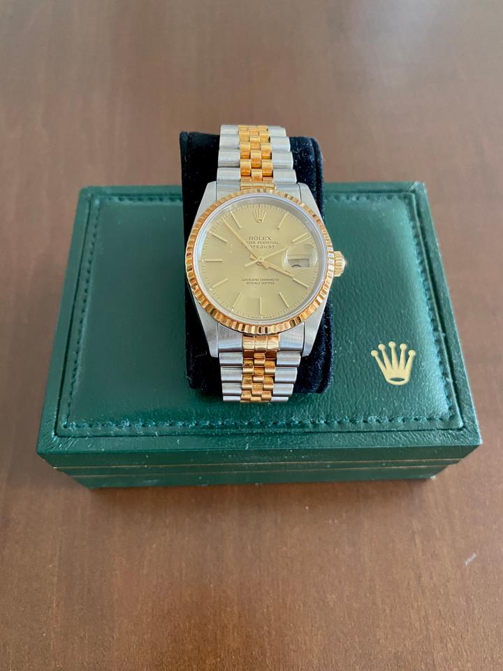 Rolex | Datejust | R16233320B6252 | Gold/Steel | 36 mm | Gold/Steel | Gold | Automatic