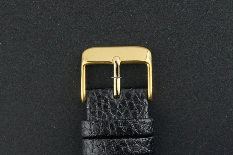 Rolex | Datejust | 16018 | Yellow gold | 36 mm | Leather | Black | Automatic