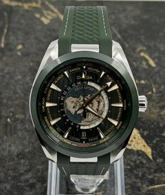 Omega New 2026 - Seamaster Aqua Terra 150 M 43 mm - Worldtimer - Green
