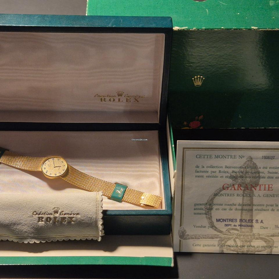 Rolex | Cellini | 1908027 | Yellow gold | 23 x 4.8 mm | Yellow gold | Gold (solid) | Manual winding