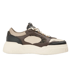 FENDI Force Low Trainers 'Black/Latte'