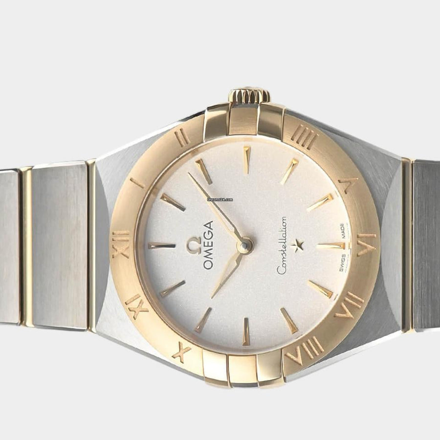 Omega Constellation Steel&Yellow gold / 28 mm / 131.20.28.60.02.002
