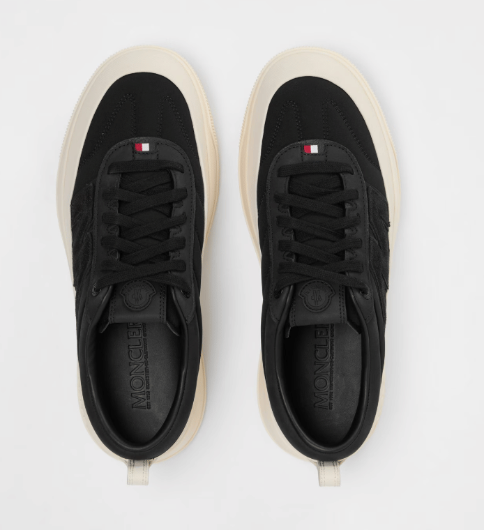 MONCLER Men's Low Trainers  'Black 999'