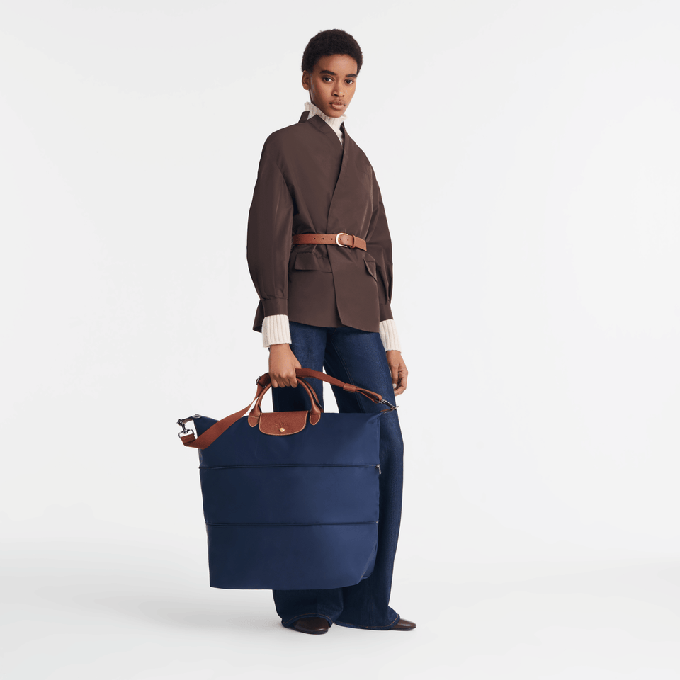 Longchamp Le Pliage Original Travel bag expandable Navy