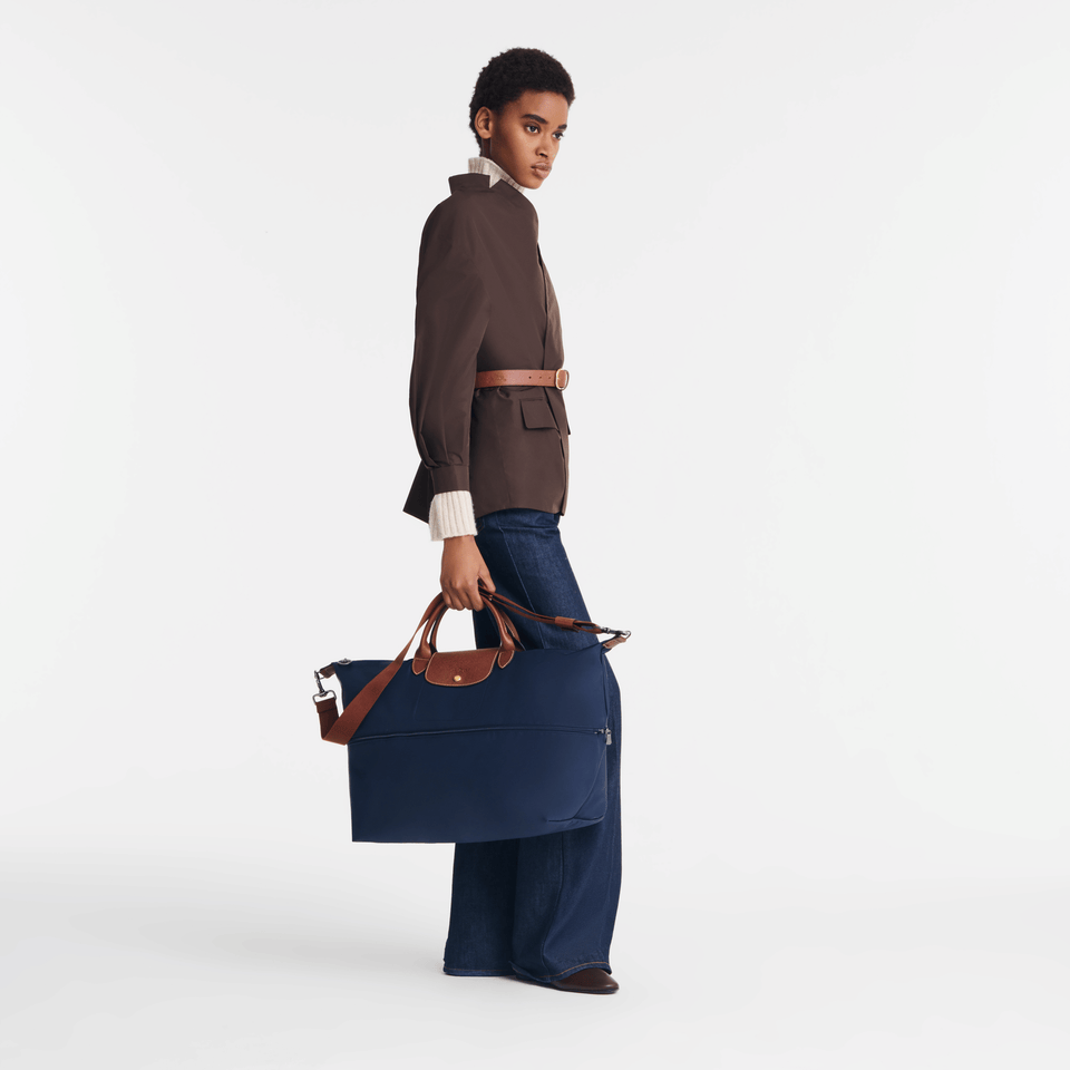 Longchamp Le Pliage Original Travel bag expandable Navy