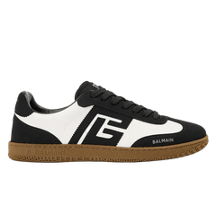 BALMAIN Men's Low Trainers 'Black/White'