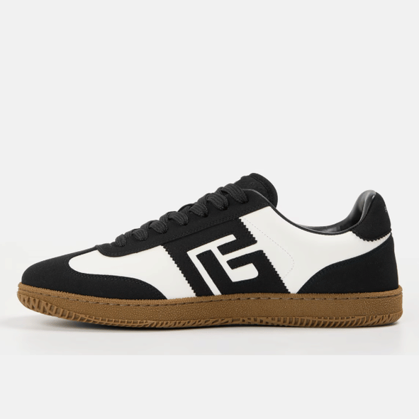 BALMAIN Men's Low Trainers 'Black/White'