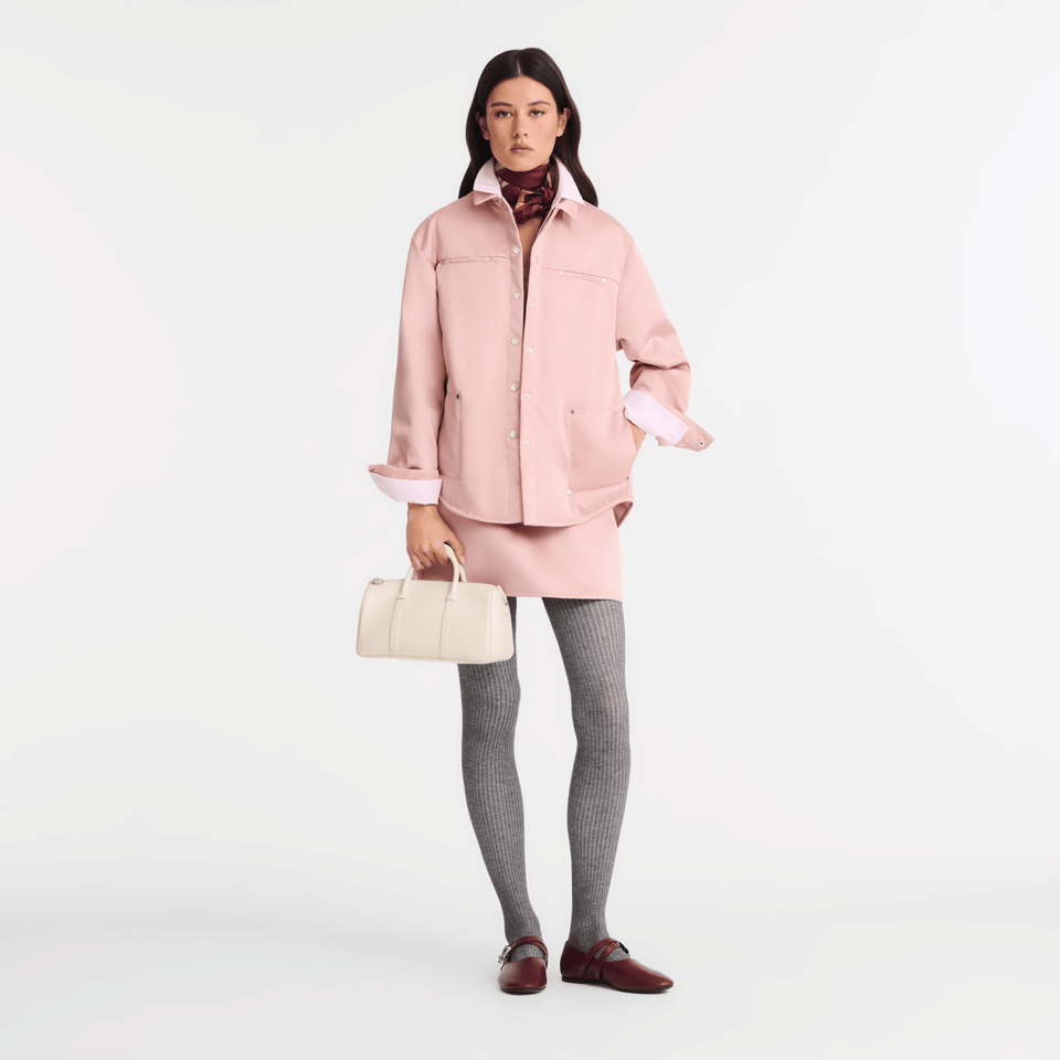 Longchamp Daylong M Handbag Ecru