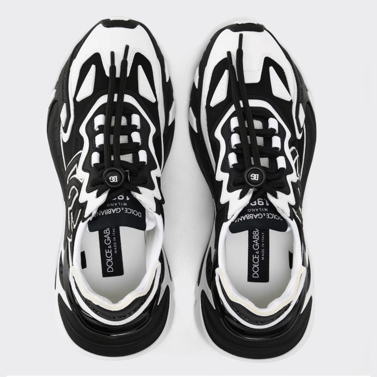 DOLCE AND GABBANA Day Faster Sneakers 'White/Black'