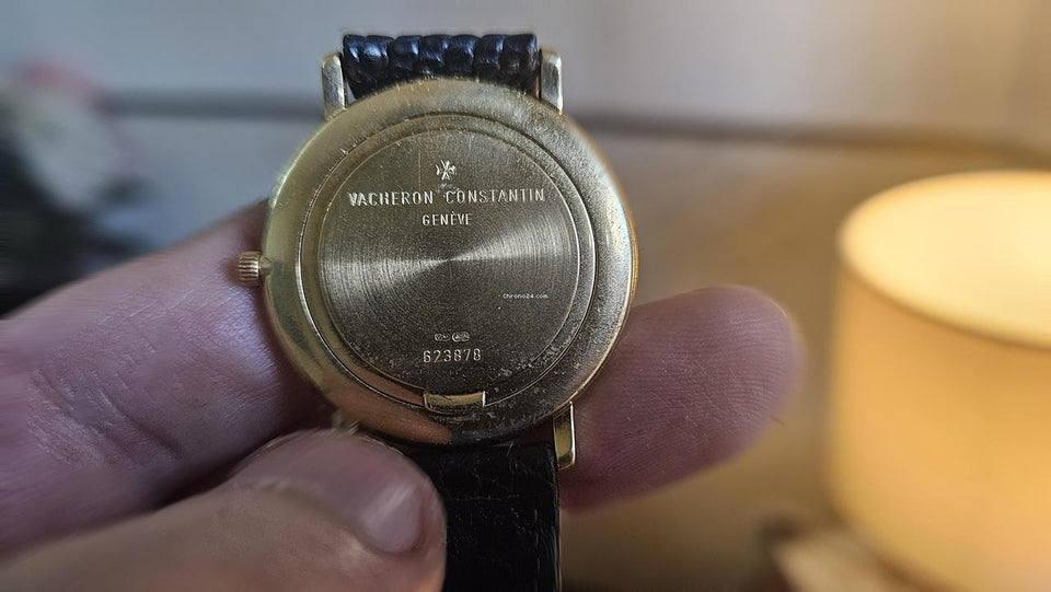 Vacheron Constantin YELLOW GOLD Yellow Set completo revisione 2 anni fa 2 cinturini ottimo stato